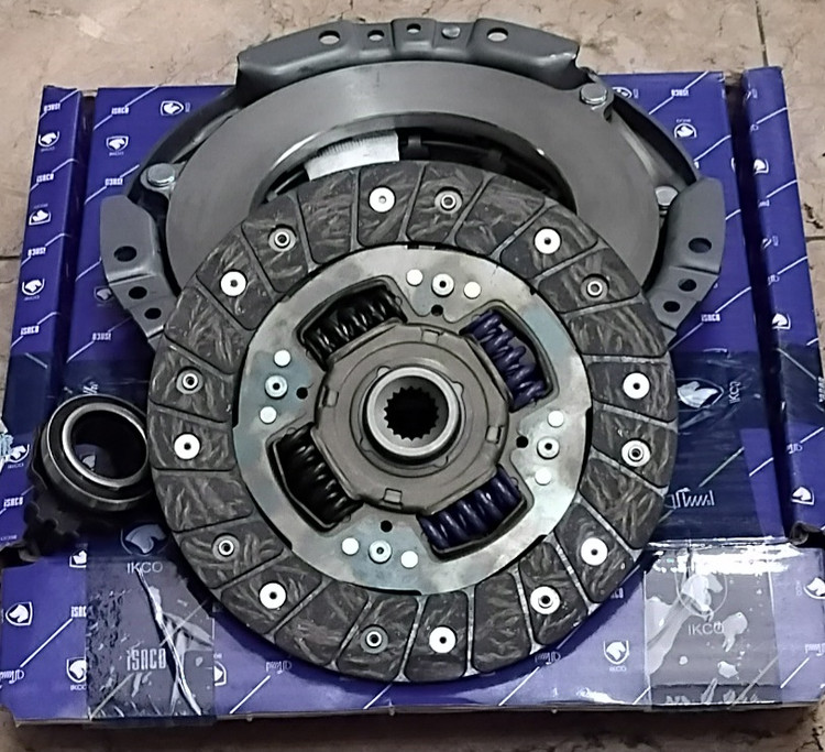 کیت کامل کلاچ پری دمپر(چهارفنردوبل)-(موتورXU7-EF7-گیربکسBE) پژو 405 دنا پارس دنا پلاس سمند ایساکو ( فنی 0670302999)