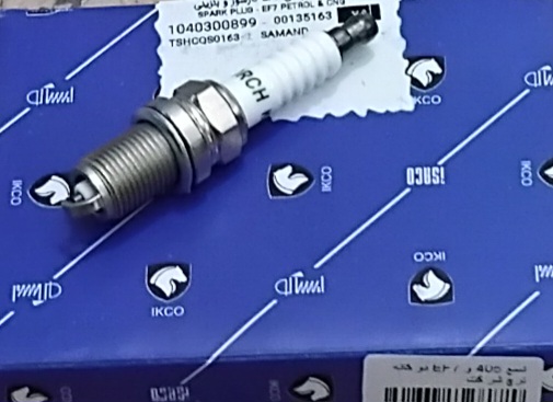 شمع موتورهای EF7 گازسوز و بنزینی با گپ 0.75 میلی متر دنا ، پژو 405 XU7پارس ، دنا پلاس ، س