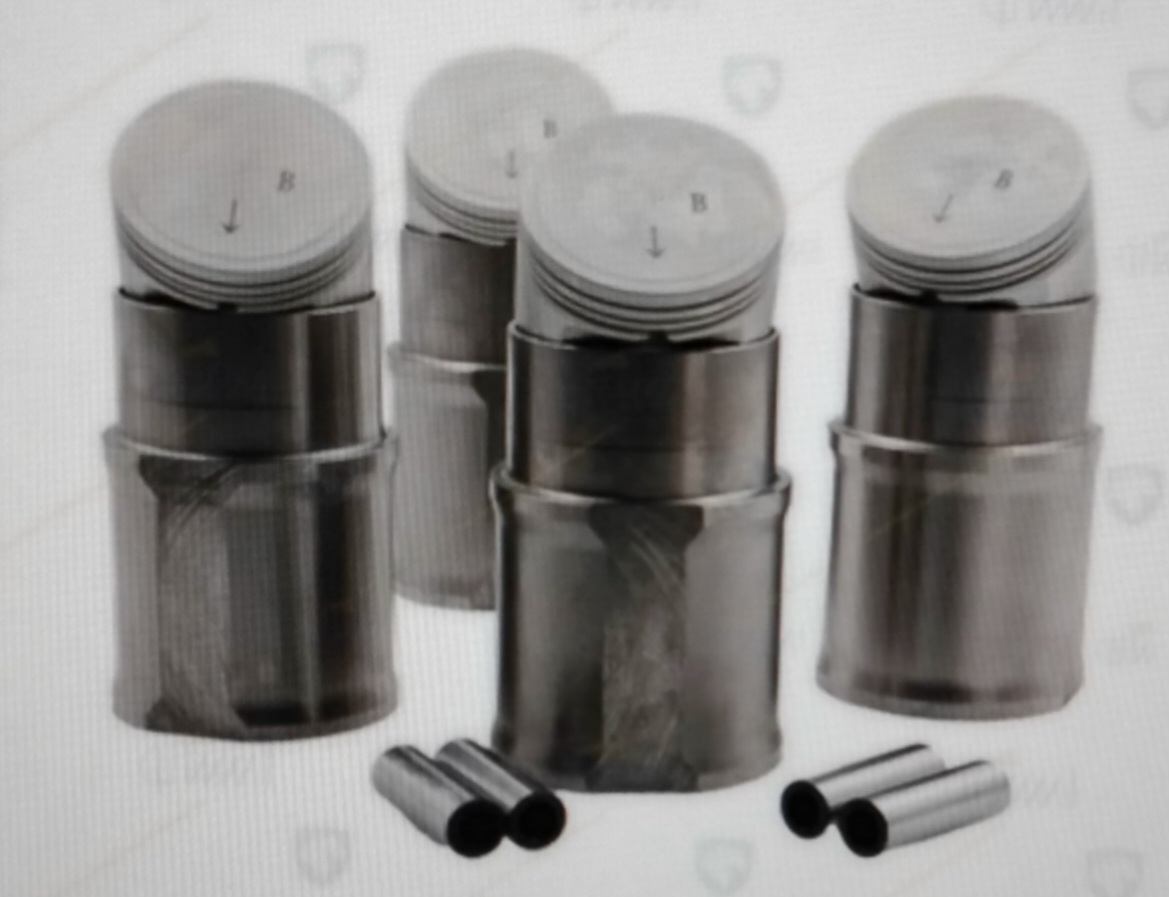 مجموعه بوش+پیستون(کف گود)+گژین پین(موتورTU3)- دست 4 عددی پژو207 206 ایساکو ( فنی 0410800599 )